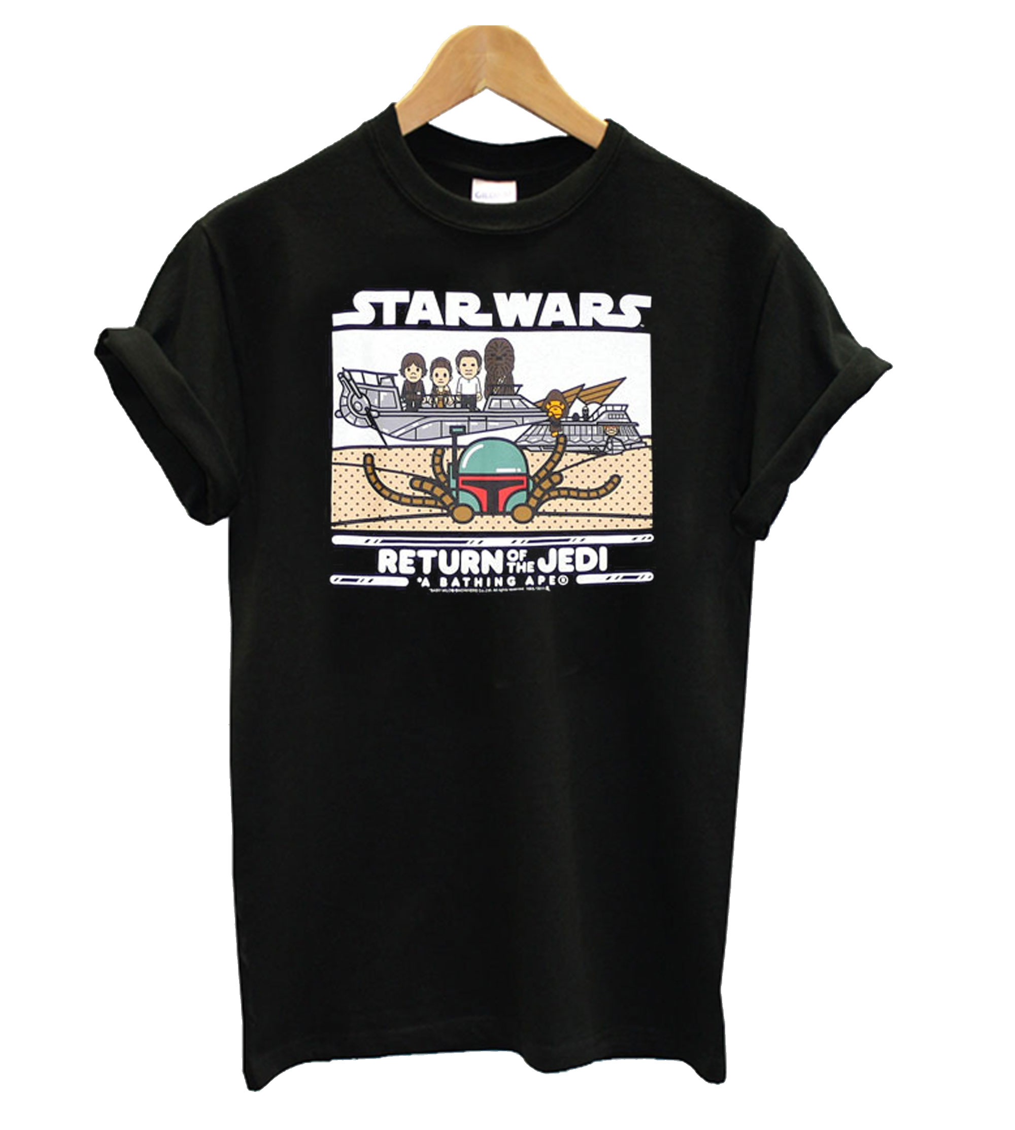 star wars return of the jedi shirt